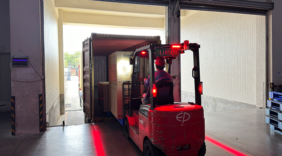 衣物烘干機出貨英國，開啟合作新篇