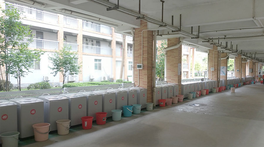 好評(píng)度高！江門(mén)一中學(xué)校又雙叒續(xù)單金環(huán)電器共享洗衣機(jī)