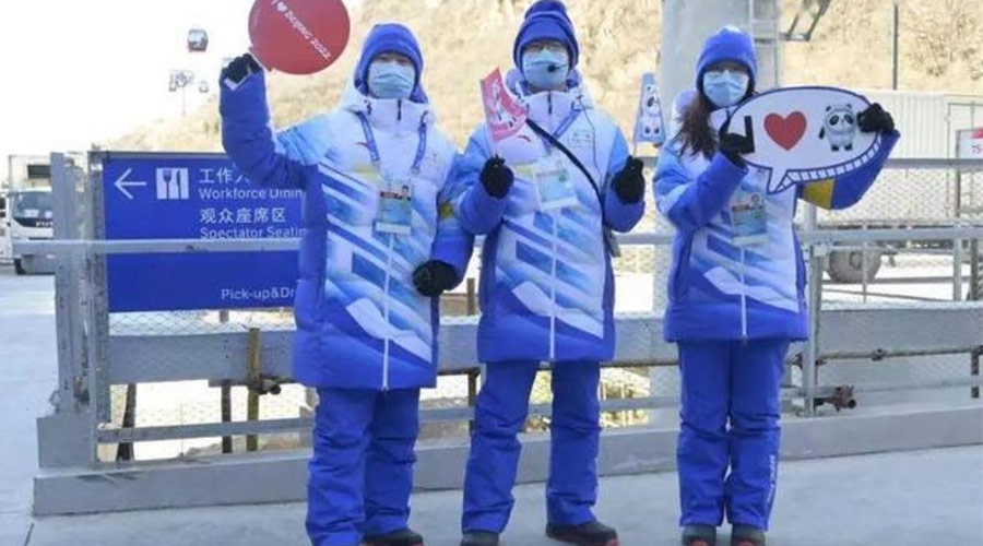 擔當與向善！金環(huán)電器致敬每一位冬奧志愿者！