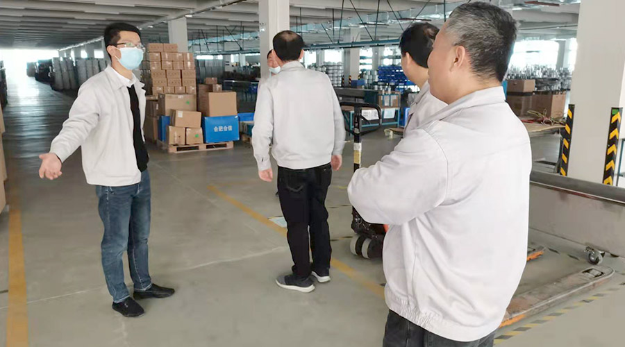 查隱患 防事故！金環(huán)電器領(lǐng)導(dǎo)開展節(jié)前安全檢查